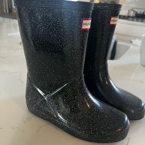 Girls hunter rain boots
